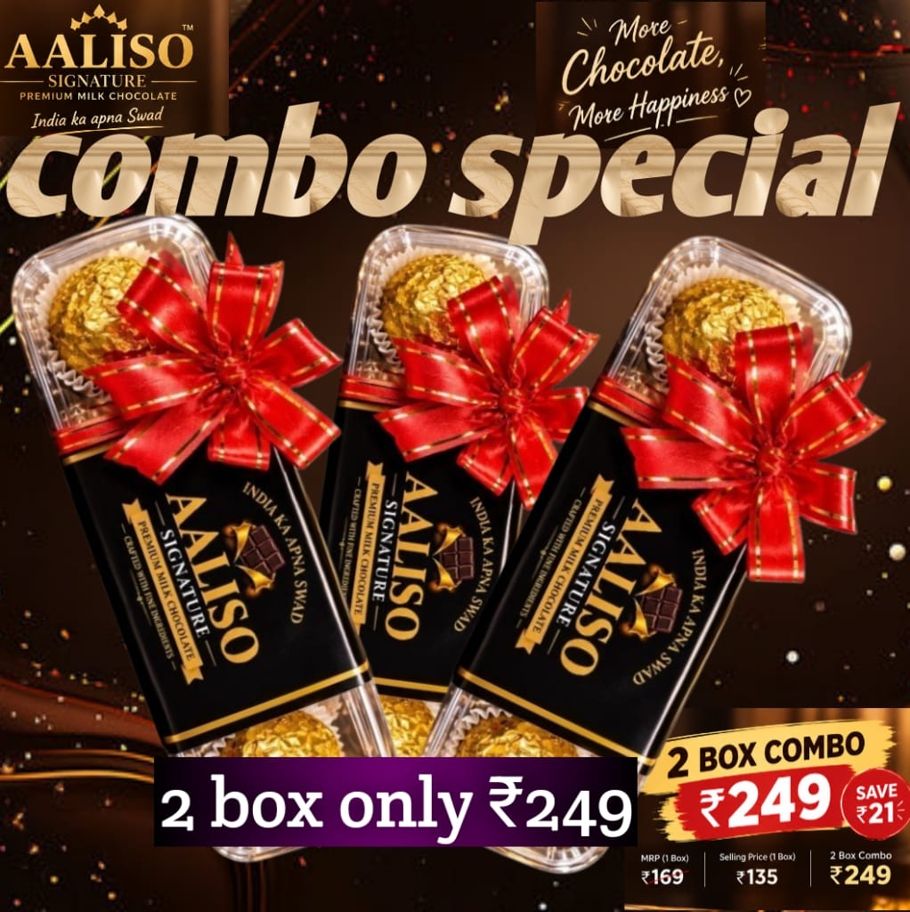 AALISO Signature Premium Milk Chocolate – 2 Box Combo